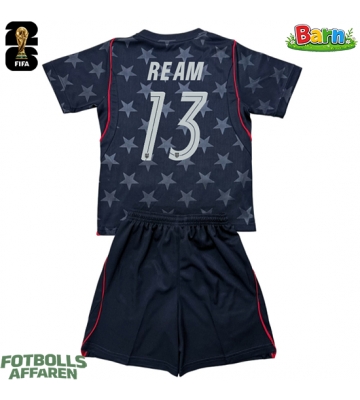 Förenta stater Tim Ream #13 Bortaställ Barn VM 2026 Kortärmad (+ Korta byxor)